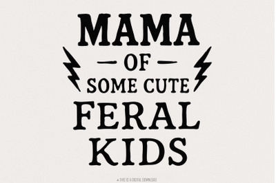 Western Mama Png, Retro Mama png, Country Mom Design, Chasing Feral Ki