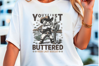 Funny Western Typographic T-shirt Design
