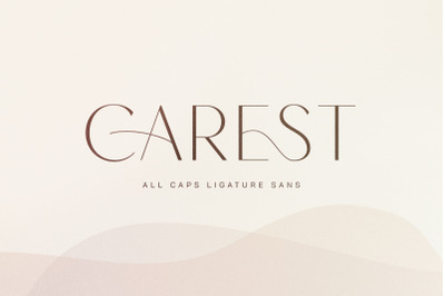 Carest - All Caps Ligature Sans