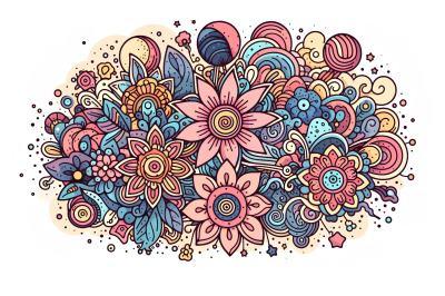 Flowers Cosmic Dreams Surrealism