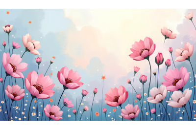 Flowers Ethereal Whispers Acrylic