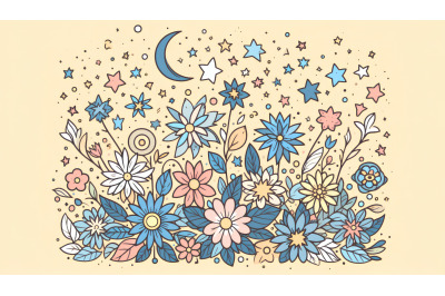 Flowers Starry Wonder Fauvism