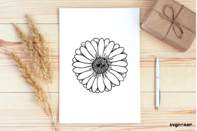 Daisy Flower SVG