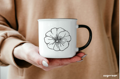 Petunia Flower SVG