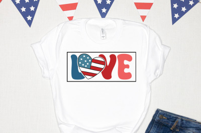 4th of July SVG Design