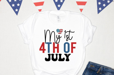 4th of July SVG Design