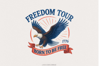 Retro 4th of July PNG, America PNG, Patriotic PNG, Sublimation Design,
