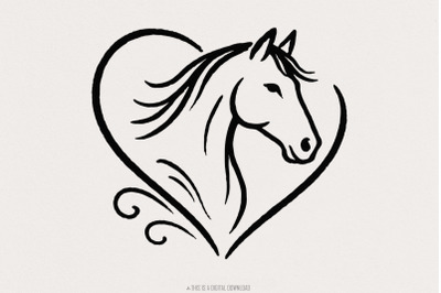 Horse png, Horse Clipart, Equestrian png, Digital Download, Horse Silh