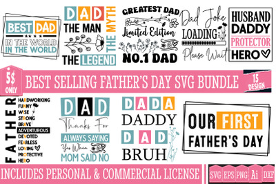 Father&#039;s Day SVG Design ,Father&#039;s Day SVG Bundle, Dad SVG Bundle,Daddy