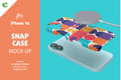 Phone 16 Snap Case Mock-up