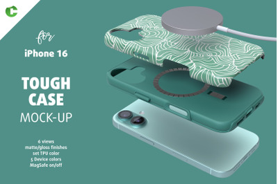 Phone 16 Tough Case Mock-up