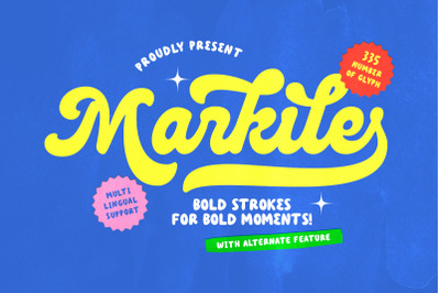 Markile - Bold Rounded Script