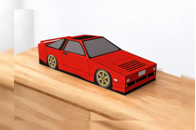 Car favor - 3d papercraft