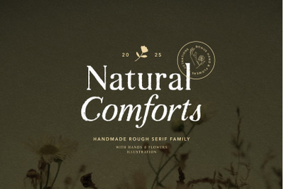 Natural Comforts - Rough Serif