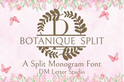 Botanique Split Monogram