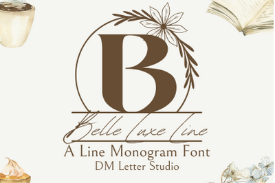 Belle Luxe Line Monogram