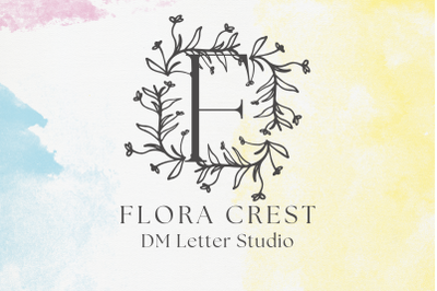 Flora Crest Monogram