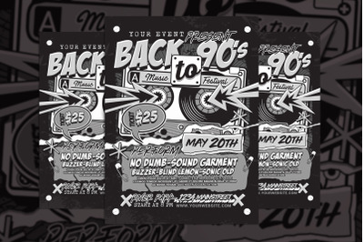 Back to 90&#039;s Music Retro