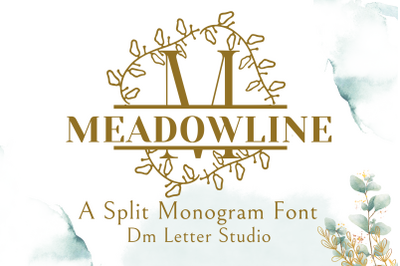 MeadowLine Split Monogram