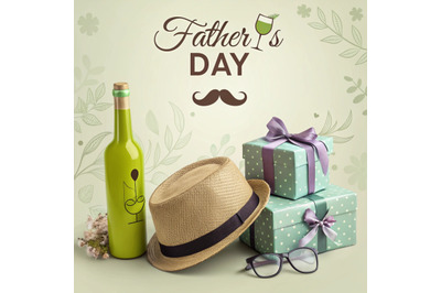 A charming arrangement celebrates Fathers Day