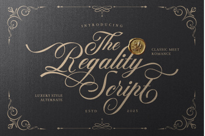 Regality - Luxury Romance Script