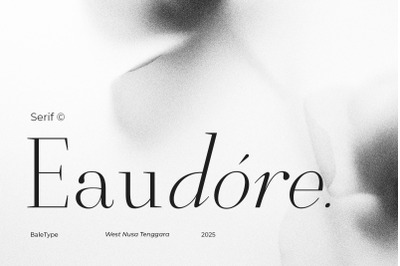 Eaudore - Classy Tall Serif