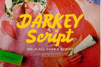 Darkey - Bold Font Duo
