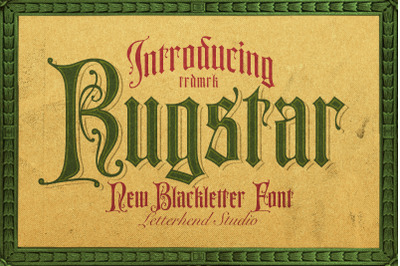 Rugstar Blackletter Font