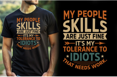 Funny T-shirt Design