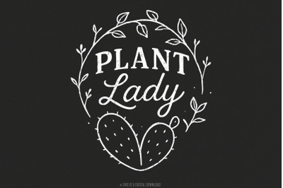 Plant Lady PNG Download, Botanical Wreath PNG for Plant Lover Shirt, C