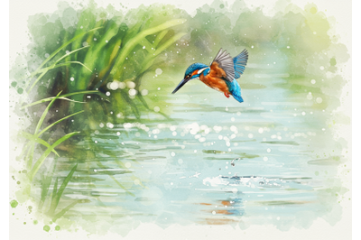 A kingfisher