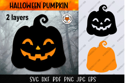 Halloween Pumpkin SVG, Jack O Lantern