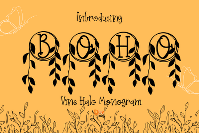Vine Halo Monogram