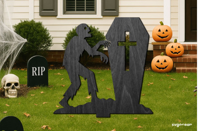 Zombie Garden Stake Laser Cut