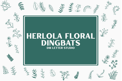 Herlora Floral Dingbat