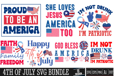 4th of July SVG Bundle,4th of July SVG Mega Bundle,4th of July SVG Des
