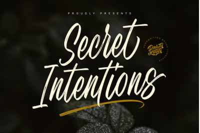 Secret Intentions