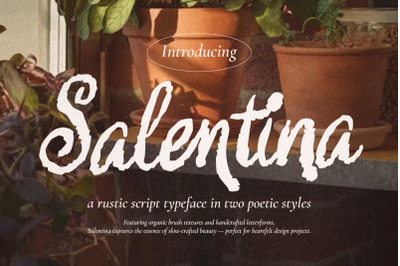 Salentina Rustic Script