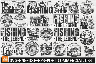Fishing SVG Bundle