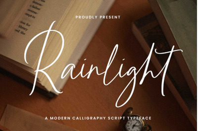 Rainylight  Handwriting Script