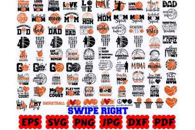 Basketball SVG Bundle | Basketball SVG | Basketball Clipart | Basketba