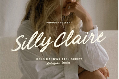 Silly Claire - Bold Handwritten