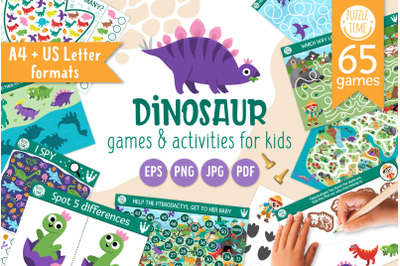 Dinosaur games and activities for kids