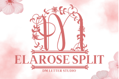 Elarose Split Monogram