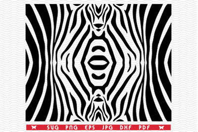 SVG Zebra Leather, Seamless pattern, Digital clipart