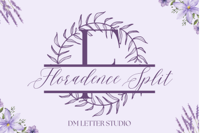 Floradence Split Monogram