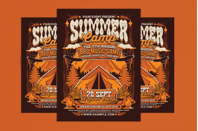 Summer Camp Flyer
