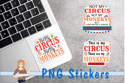 Circus Sticker Bundle