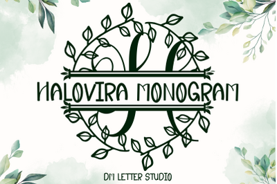 Halovira Split Monogram