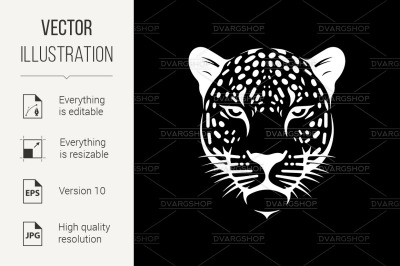 Leopard head